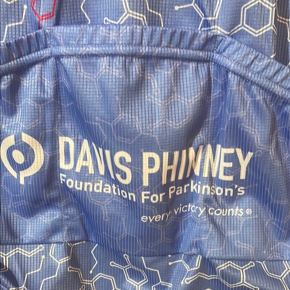 Team DPF Women's Blue Cycling Jersey - Picture 5 of 5